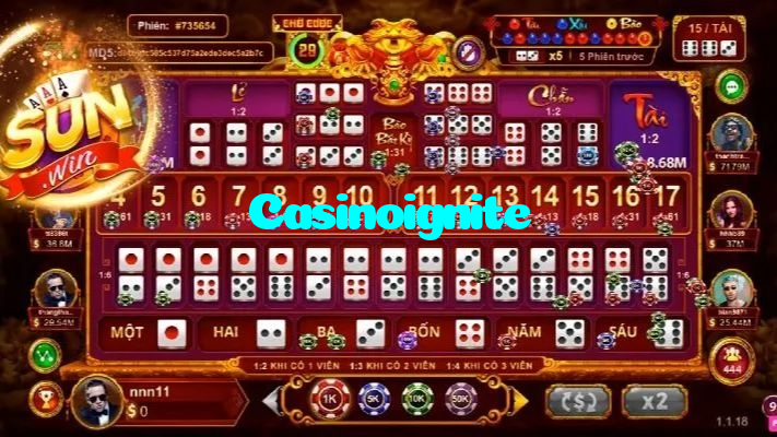Casinoignite casino presented on mobile device in Pakistan with slots and live games